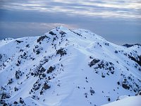 Salita con ciaspole e non al M. Venturosa 1999 m e M. Cancervo 1835 m il 28 dicembre 08  - FOTOGALLERY